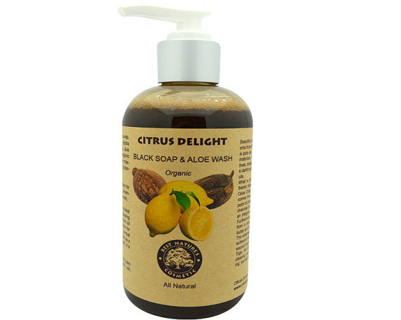 Organic Citrus Delight Gezichts- & Lichaamsreiniger met Essentiële Oliën