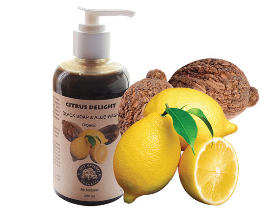 Organic Citrus Delight Gezichts- & Lichaamsreiniger met Essentiële Oliën