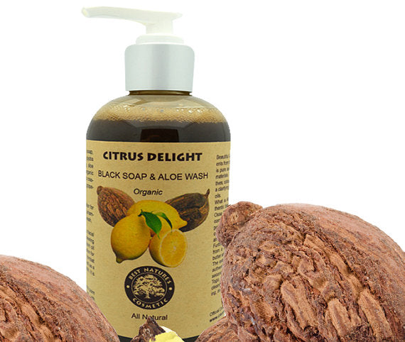 Organic Citrus Delight Gezichts- & Lichaamsreiniger met Essentiële Oliën