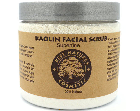 Kaolien Gezichtsscrub & Masker – Voor de Gevoelige Huid